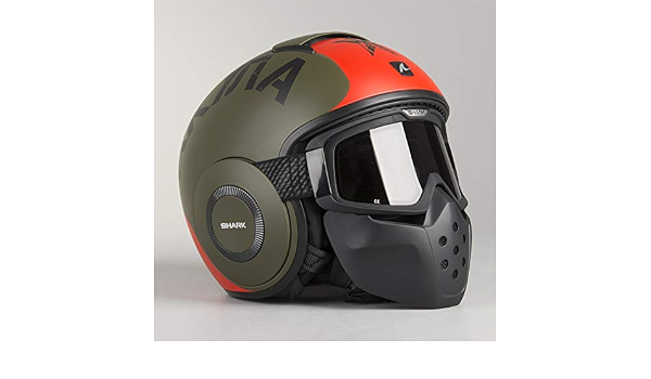 Jet Helmet Shark Drak Soyuz Matte Grk Size XL : Amazon.co.uk: Automotive