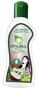 Amalika Advanced Ayurvedic 100% Pure Coconut Hair Oil -100ml, Green