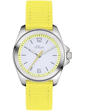 s.Oliver Unisex-Armbanduhr Analog Quarz Textil SO-3231-LQ