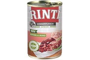 Rinti Kennerfleisch Senior Rind 400g - Sie erhalten 12 Packung/en; Packungsinhalt 0,4 kg