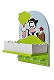 Flophi Kindergarderobe mit Mützenablage Motiv Bauernhof - 2