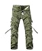Produktbild Gaorui Jungen Herren Hose Royal Vintage Cargo Hose Arbeitshose Bundhose Armee Camo Schwarz