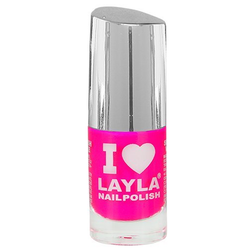Layla Cosmetics I Love Layla Nagellack - light pink fluo, 1er pack (1 x 0.005 l)