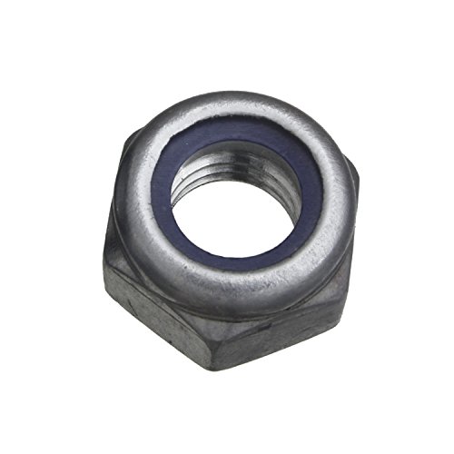 Preisvergleich Produktbild 100 Stück Sicherungsmuttern M12 DIN 985 V2A Edelstahl Klemmmuttern Stoppmuttern Muttern