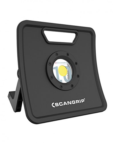 Scangrip LED-Arbeitsleuchte Nova 10 K mit der 84 W COB Technologie und einem 5 m Kabel, gebaut nach Schutzart, 1 Stück, dunkelgrau/schwarz, 03.5444 - 2