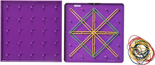 Miniland Educational 95061 - Geoplanos, 6 piezas, 15 cm