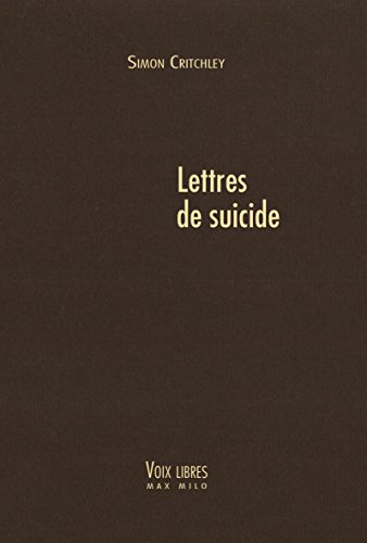 Download Lettres de suicide: Voies Libres (VOIX LIBRES)