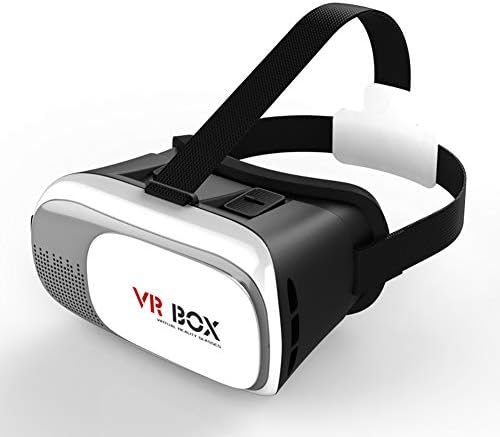 Virtual Reality Headset 3D VR Glasses HD Blue lens Adjustable lens Compatible with Screen 3.5-6 Inch Smartphone Suitable for All Ages