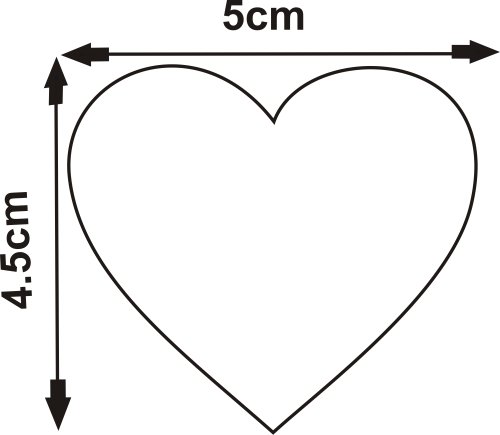Mirrors-Interiors Spiegel, Acryl, Herz, 5 cm - 2