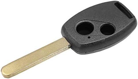 Key Cover Shell black Remote Control 2 Keys and Blade Honda Civic CR-V Odyssey Element Accord Jazz S2000 Stream FRV chiavit RICAMBI Shell Car Keys Spare Logo without Electronic and Transponder