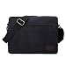 Produktbild Eshow Herrentasche Umhängetasche Schultertasche Crossbody Canvas, Schwarz