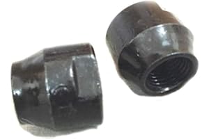 GENERIC AARNAV Bike Cycle Bicycle Axle Rear Hub Cone or Thread Washer | Wheel Axle Cone for 3/8" Spindle | Rear Axle Hub Cone Nut for Bicycle Front/Rear Axle Nuts and Hub Silver or Black Colour