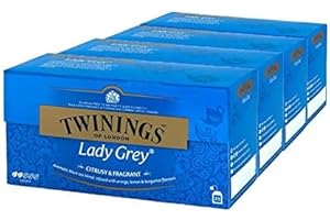 Twinings Lady Grey Tea, 200 g herbaty luzem, 4 sztuki w opakowaniu