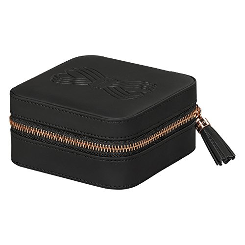 Preisvergleich Produktbild Ted Baker mit Reißverschluss Schmuck Fall Schwarz