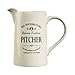Produktbild BUTLERS MRS. WINTERBOTTOM'S Krug 1,2 l in Creme - Vintage Kanne aus Steingut im englischen Design - stilvoll, klassisch servieren