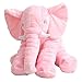 Produktbild Smile YKK 53*45*25cm Cartoon Elefant Zimmer Dekorationen Umarmungskissen Dekokissen Stuhlkissen Sitzkissen Kissenhuelle Sofa Kissen Pink