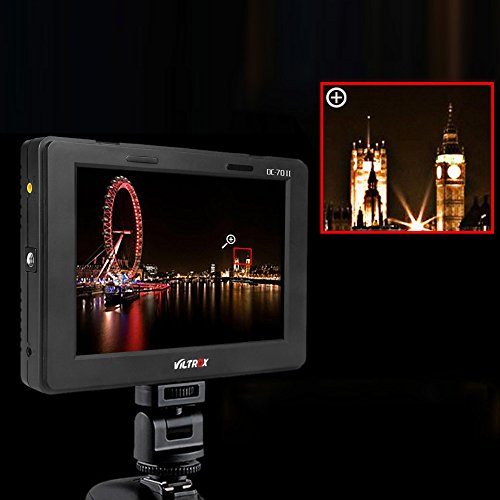 Viltrox DC-70 II 7 Montieur LCD TFT HD clip- on 1280x800 pixels avec entr e AV HDMI et sortie HDMI pour Canon Nikon cam ra DV reviews Viltrox DC-70 II 7 Montieur LCD TFT HD clip- on 1280x800 pixels avec entr e AV HDMI et sortie HDMI pour Canon Nikon cam ra DV