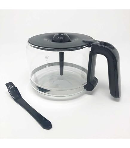 Nedis Caraffa In Vetro Di Ricambio Per Moccamaster - Capacità 1,2 Litri, Adatta A Modelli K, KB, 741, Excellent 10S - Con Coperchio - 6