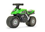 Fabricación 100% francesa. Falk Kawasaki KX Bud Racing Apertura por Empuje Motocicleta - Juguetes de Montar (255 mm, 620 mm, 390 mm, 2,3 kg, 200 mm, 630 mm)
