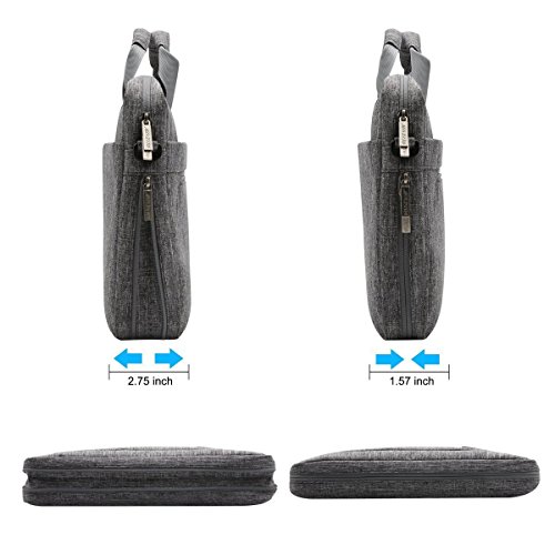 MOSISO Umh  ngetasche   Laptoptasche f  r 11 6-13 3 Zoll MacBook Air  MacBook Pro  Notebook Computer Polyester Laptop Schultertasche Sleeve H  lle Mes