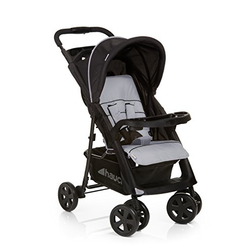 Hauck Shopper Comfortfold Pushchair - Black/Silver