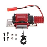 * Material: Metall SM SunniMix Automatische Winde Seilwinde Zubehör Set für 1/10 RC Auto - Rot