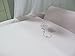 10 pcs Set - wicker crib moses basket bassinet including complete furnishings, Modell:rosa - big wheels