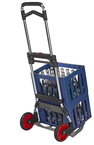 MARAPON | Sackkarre faltbar | bis 120 kg | Griffe einklappbar | extrem leicht | kompakt & robust | Handkarre inkl. Hakengurt - 4