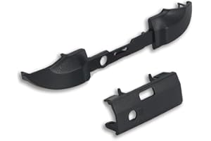 MORNINGMO 2-in-1 Ersatz-LB RB Trigger-Tasten + Frontstoßstangen-Gehäuse für X Box One X S Controller Reparatur Analog Extender Abdeckkappe