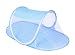 Hosaire 1X Foldable Infant Baby Kid Child Pop Up Cot Bed Mosquito Fold Net Tent Blue
