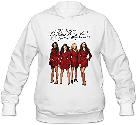 Pretty Little Liars Very 100% Cotton Long Sleeve Hoodies For Women -  Blue - 