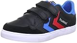 Praktischer Klettverschluss hummel Unisex Kinder Stadil JR Leather Low Sneaker