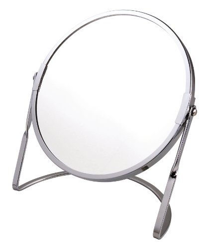Kosmetikspiegel auf Standfuß 17,0cm Schminkspiegel Rasierspiegel Standspiegel Tischspiegel Spiegel