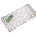 Produktbild InterDesign 80910EU Leaves Duschmatte, durchsichtig