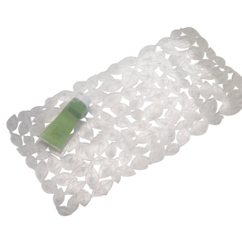 Preisvergleich Produktbild InterDesign 80910EU Leaves Duschmatte, durchsichtig