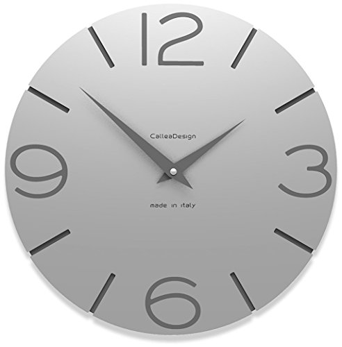 Calleadesign - Wanduhr Smile, Aluminium