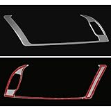 Paket umfassen: 1x Konsole Warnlicht Trim