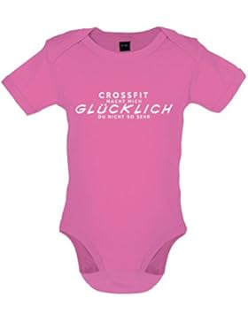 CrossFit macht mich glücklich - Baby-Body - 7 Farben - 0-18 Monate