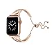 Produktbild Pawaca Ersatz Armreif Uhrenarmband Kompatibel mit für Apple Watch 38mm, Handgelenk Uhrband Kompatibel mit Apple IWatch Series 3, Series 2, Series 1,Edelstahl
