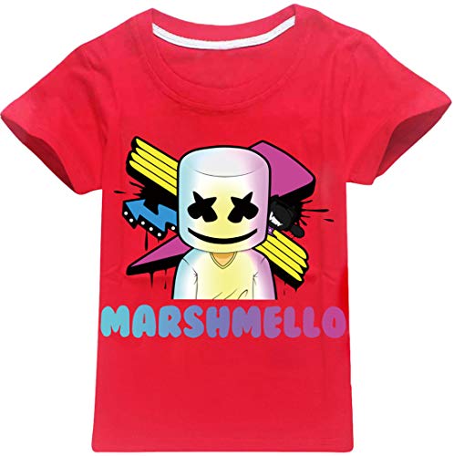 Emilyle Boys Round Neck T Shirt Dj Marshmello Summer Short - Main Image