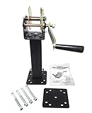 Hand-Seilwinde 400 kg Inkl. automatischer Bremse mit Vor + Rücklauf (Ratschen-Mechanismus)