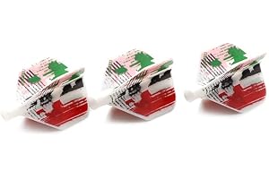 CUESOUL TERO AK4 Dart Voli Forma Standard con Motivo Raffinato, Set di 3 Pezzi