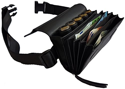 Preisvergleich Produktbild CLAIRE-FONCET RINDSLEDER KELLNERTASCHE, kellnergeldbörse, Kellnerbeutel, inkl. Euro-5 Geldmünszen-Geldwechsler sorter Bzw. MÜNZENHALTER, Münzsortierer, Münzspender, SCHLIESSUNG MIT STARKEN MAGNETEN
