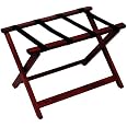 ZStyle Porte-Bagages En Bois Hêtre Naturel - Support Valise Pliable Pour Hôtel, B&B Et Chambre