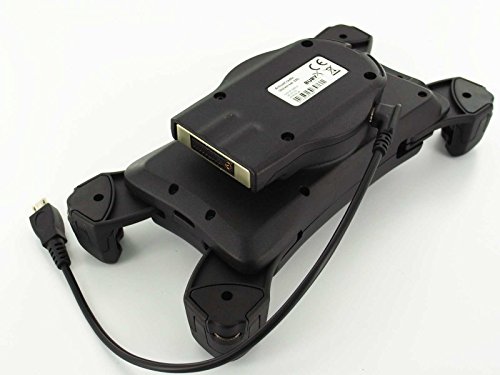 Bury 3XL universal System 9 charging cradle / Ladehalterung fÃ¼r groÃŸe Smartphones bis 168mm inkl. telebox KFZ USB Ladestecker