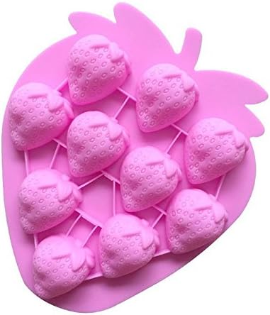 Strawberry Shape Silicone Chocolate Mold, Cake Mold, Strawberry Shape Silicone Chocolate Mold, Cake Mold