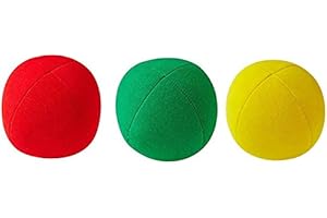 DiaboloNet Henrys Jonglierbälle Superior Medium rot gelb grün