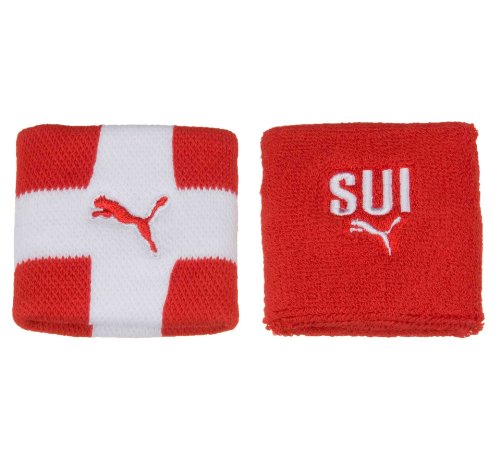 Preisvergleich Produktbild Puma Schweißband-Set, Motiv Schweiz