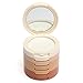 VONISA 5 Colour Makeup Contour Kit-Beauty Cosmetics Highlighter Make Up Base Press Powder Foundation-Sleek Contouring and Highlighting Palette-Brown Shading of Nose Cheek-Professional Full Concealer