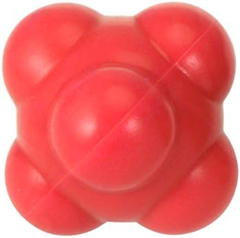 rosenice Reaction Ball Baseball Agility 58 mm for Develop a Hand-Eye Coordination Exceptional: Difficulty Media (Red)